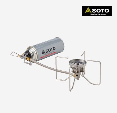 소토 Soto ST-330 (레귤레이터 퓨전 스토브 FUSION) 안정적인 화력 / 바람에 강한 화구