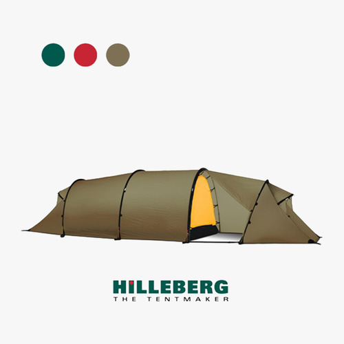 힐레베르그 Hilleberg 카이텀 4GT / 3.9kg 경량화된 4인용 터널형 텐트 / 미니멀캠핑
