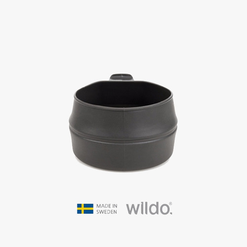 [WD-W10105] 윌도 Wildo 캠핑용 접이식 컵 / 다크그레이